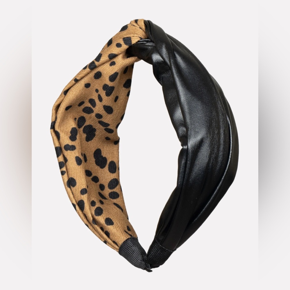 NWT New York & Co Mixed Media Print Headband